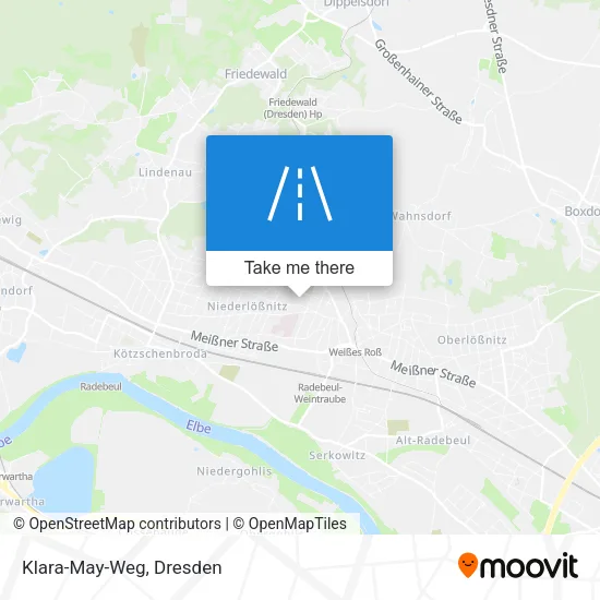 Карта Klara-May-Weg