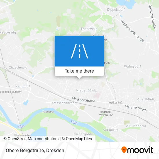 Карта Obere Bergstraße