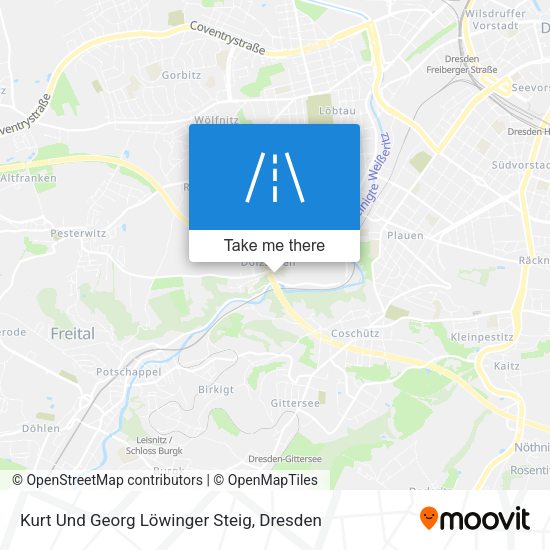 Kurt Und Georg Löwinger Steig map