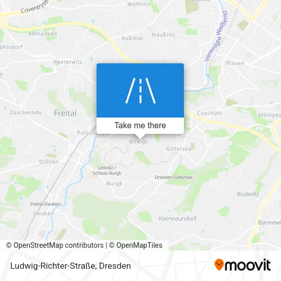 Карта Ludwig-Richter-Straße