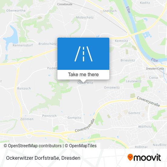Ockerwitzer Dorfstraße map