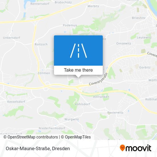 Oskar-Maune-Straße map