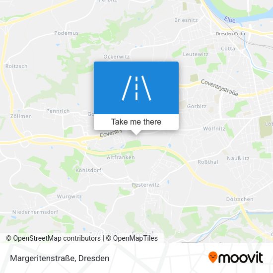 Margeritenstraße map