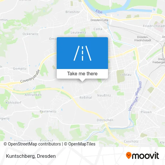 Карта Kuntschberg