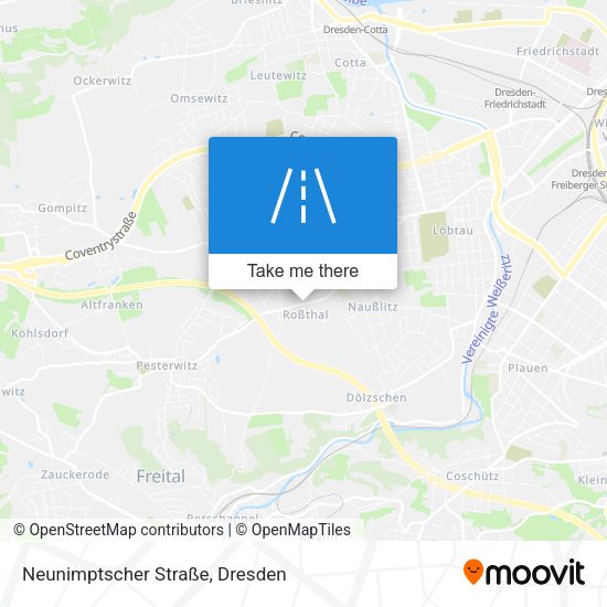 Neunimptscher Straße map