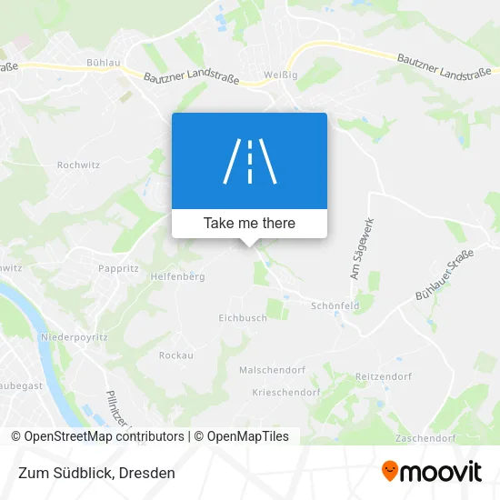 Карта Zum Südblick