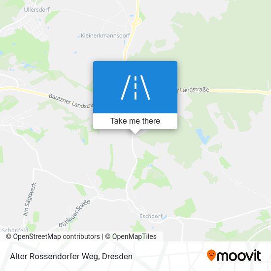 Alter Rossendorfer Weg map