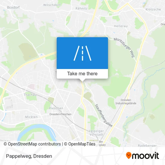 Карта Pappelweg