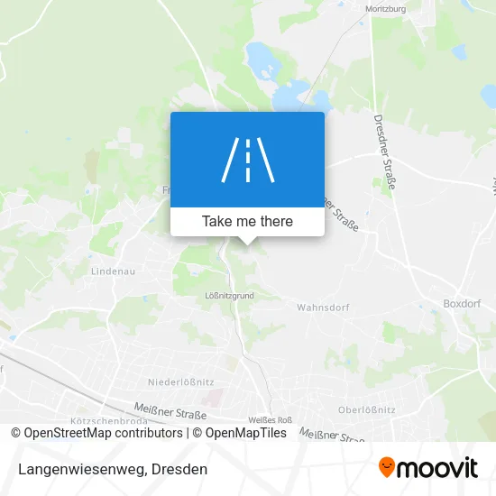 Карта Langenwiesenweg