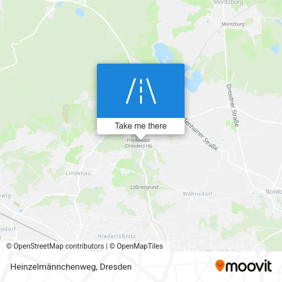 Карта Heinzelmännchenweg