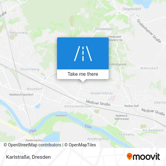 Карта Karlstraße