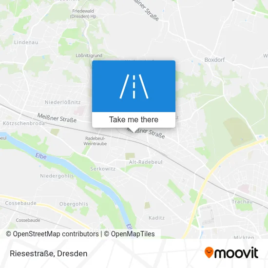Riesestraße map