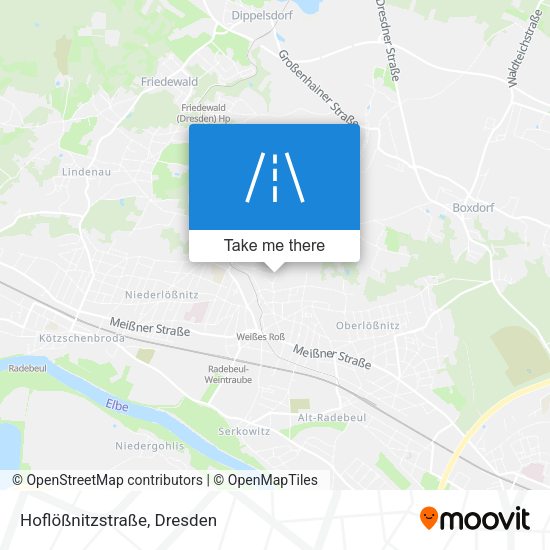 Hoflößnitzstraße map