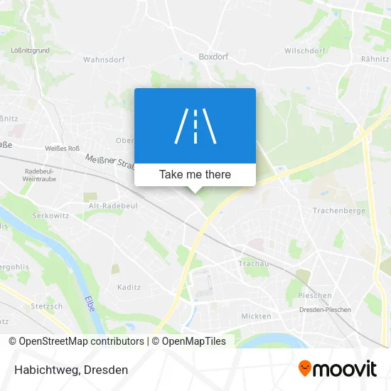 Карта Habichtweg