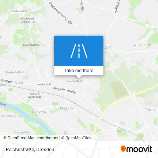 Карта Reichsstraße