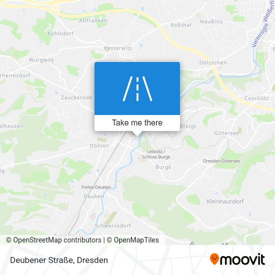 Deubener Straße map