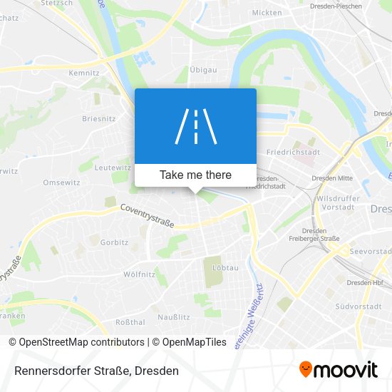 Rennersdorfer Straße map
