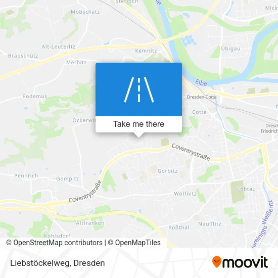 Карта Liebstöckelweg