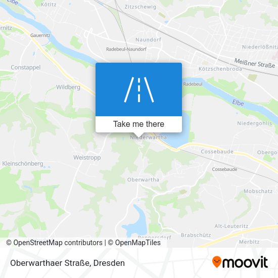 Oberwarthaer Straße map
