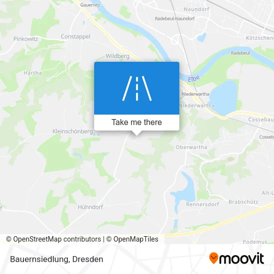 Карта Bauernsiedlung