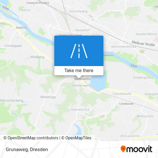 Карта Grunaweg