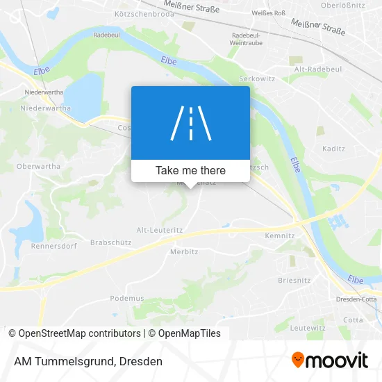 Карта AM Tummelsgrund