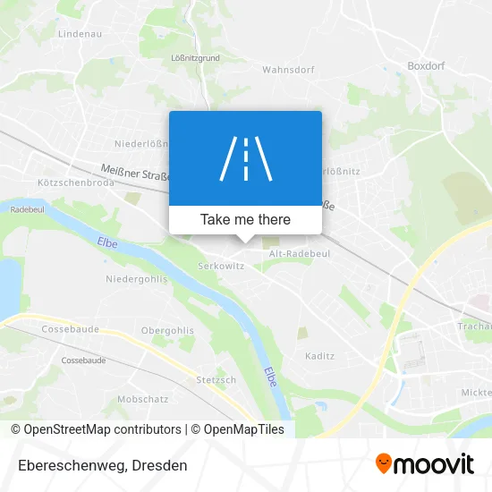 Ebereschenweg map