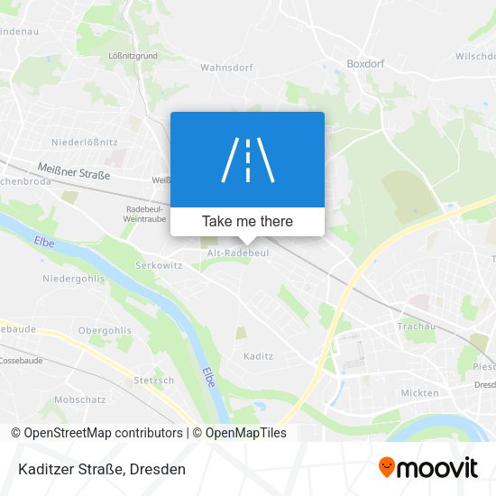 Kaditzer Straße map