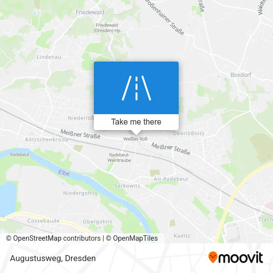 Карта Augustusweg