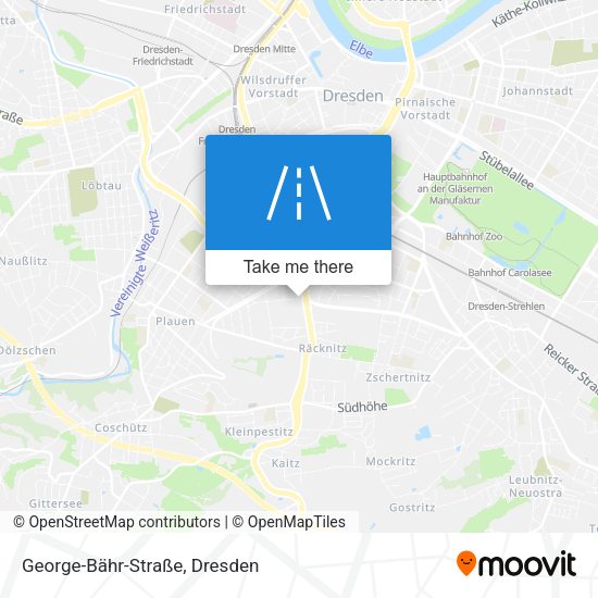 George-Bähr-Straße map