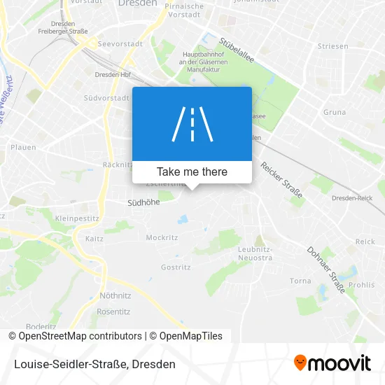Карта Louise-Seidler-Straße