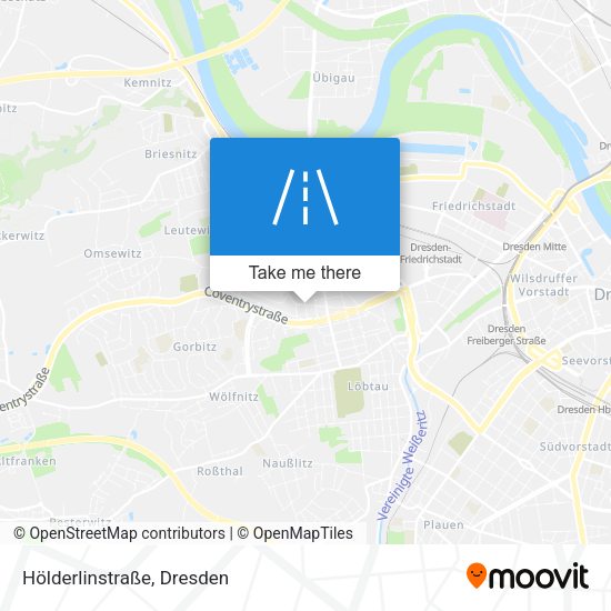 Hölderlinstraße map