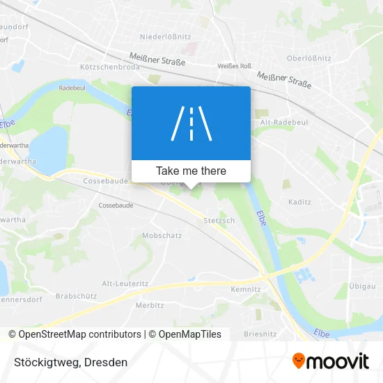 Карта Stöckigtweg