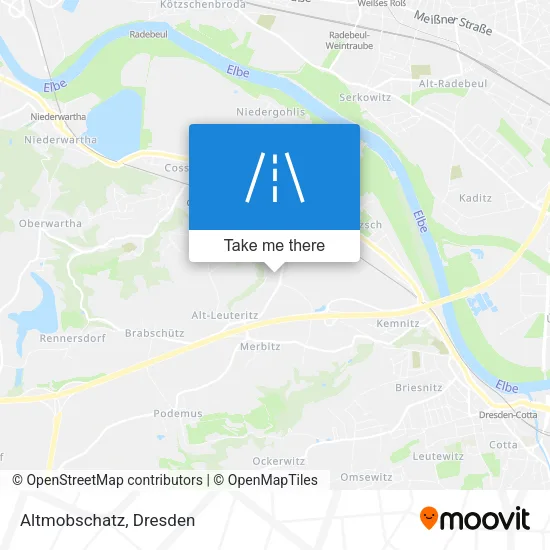 Карта Altmobschatz