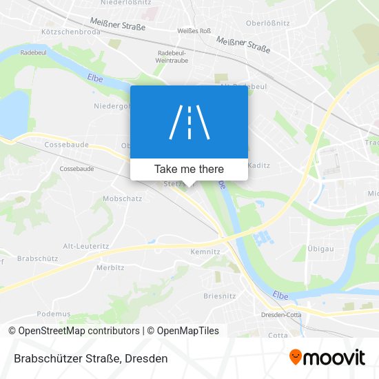Brabschützer Straße map