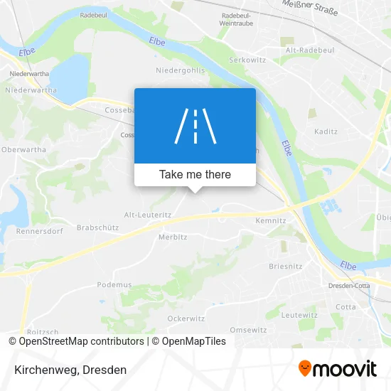 Карта Kirchenweg