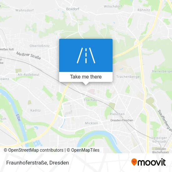 Карта Fraunhoferstraße