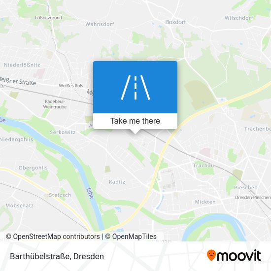 Barthübelstraße map