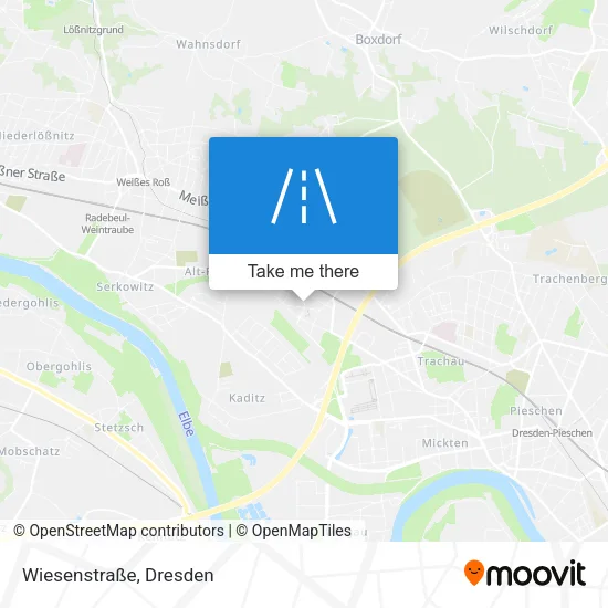 Wiesenstraße map