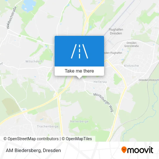 Карта AM Biedersberg
