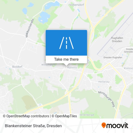 Blankensteiner Straße map