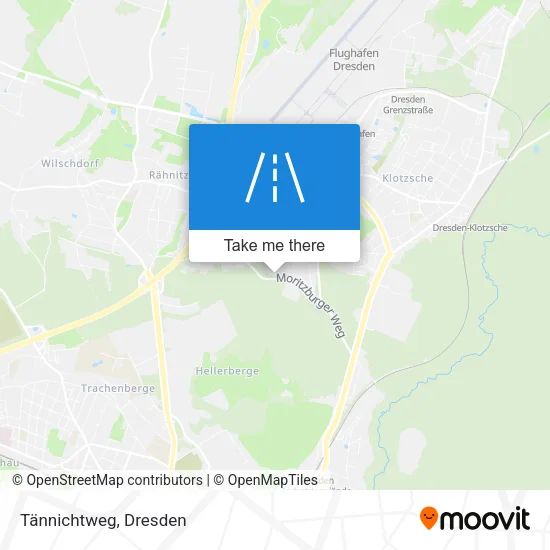 Карта Tännichtweg