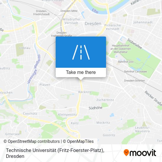 Technische Universität (Fritz-Foerster-Platz) map