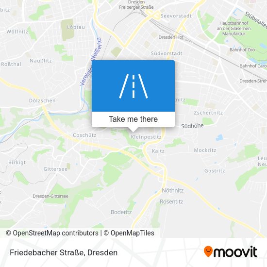 Friedebacher Straße map