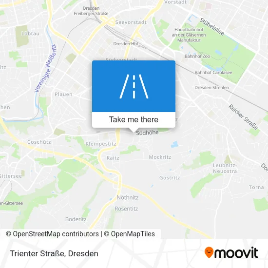 Карта Trienter Straße