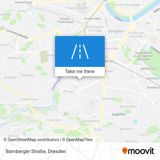 Bamberger Straße map
