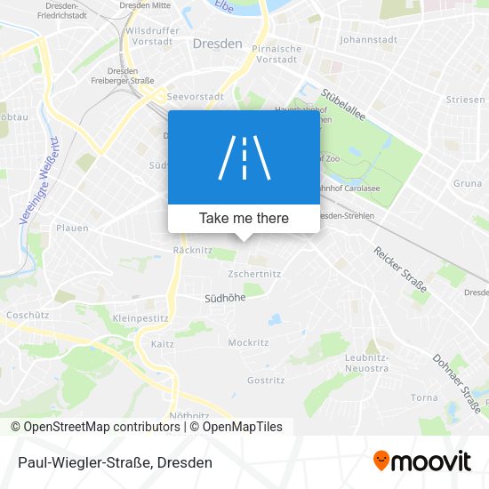 Paul-Wiegler-Straße map