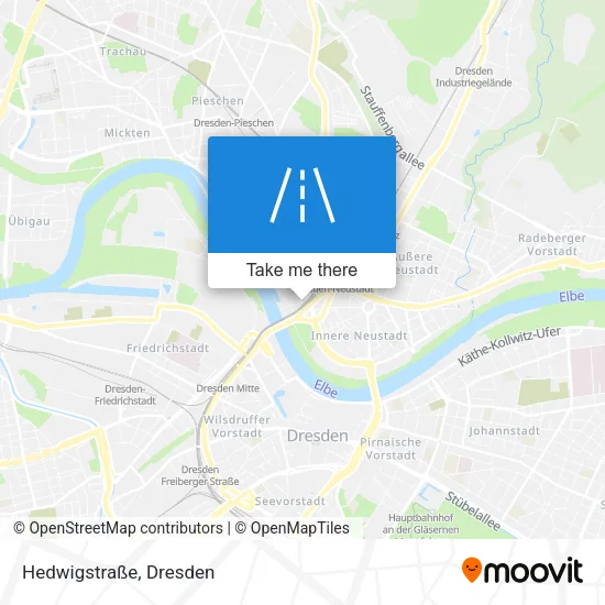 Карта Hedwigstraße