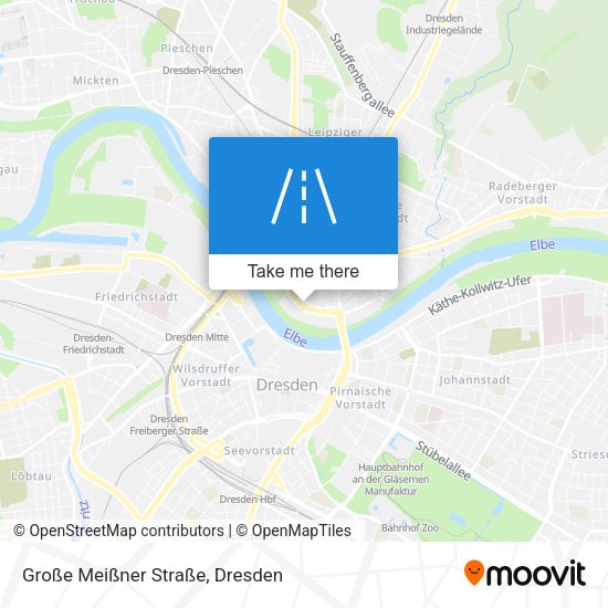 Große Meißner Straße map