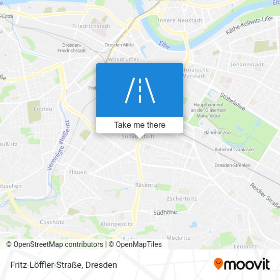 Fritz-Löffler-Straße map